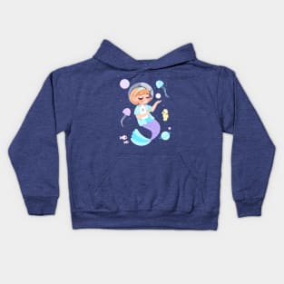 Astronaut Mermaid Kids Hoodie